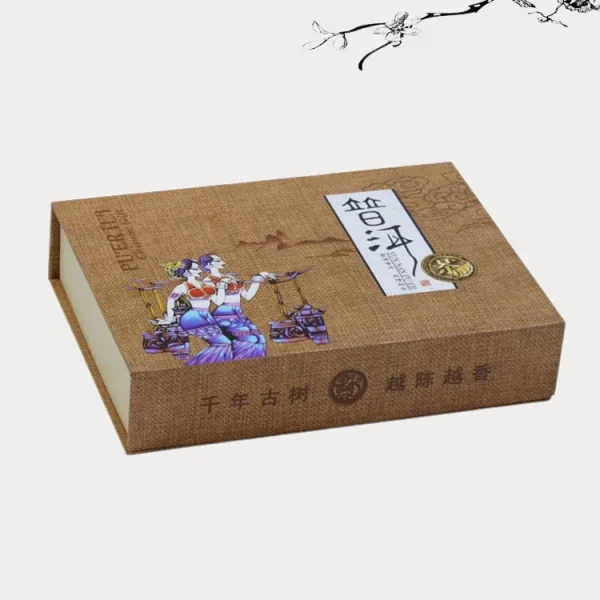 "Yunnan Beauties" Gifting Box for Pu-erh Brick Tea